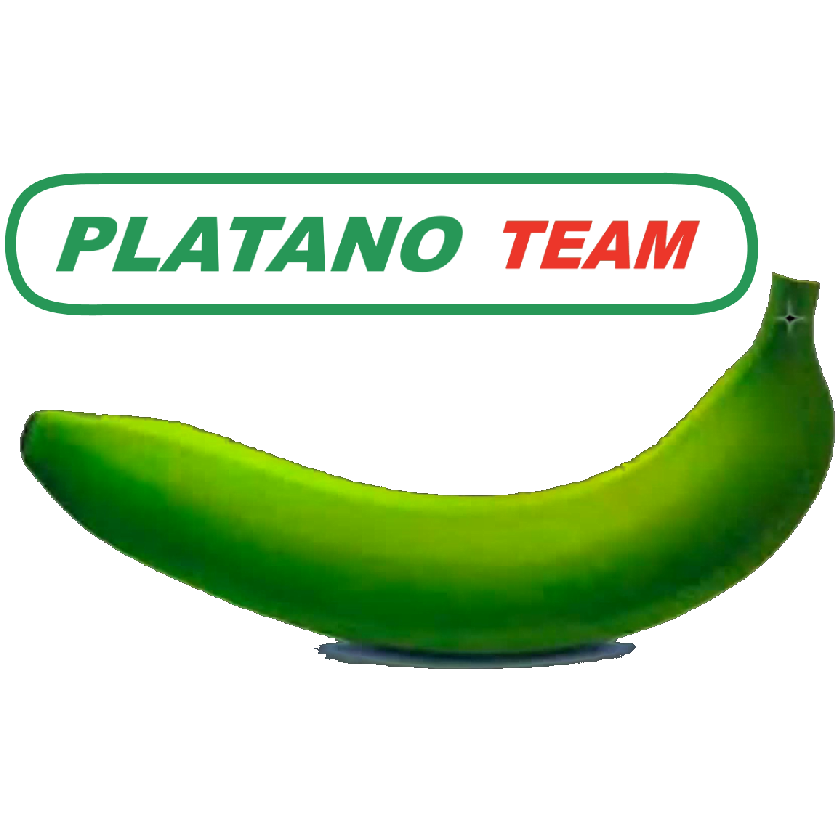 Platano Team logo used from 2015 to 2017